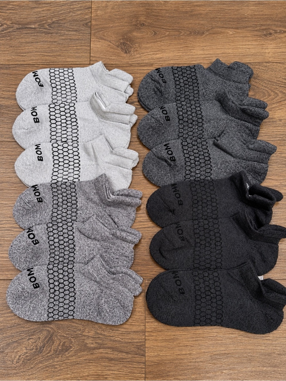 Women’s Bombas Marled Ankle Sock 12 Pack - BNWT SMALL
